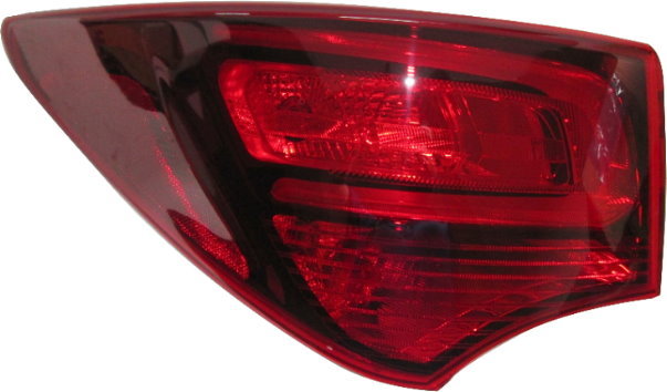 TAIL LAMP LH BULB TYPE HQ