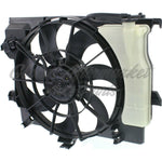 COOLING FAN ASSY ACCENT / RIO MODELS W/ AUTO TRANSMISSION / FOR VELOSTER MODELS W/O TURBO (ALL TRANSMISSIONS) — photo 2
