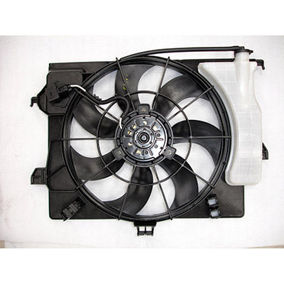 COOLING FAN ASSY ACCENT / RIO MODELS W/ AUTO TRANSMISSION / FOR VELOSTER MODELS W/O TURBO (ALL TRANSMISSIONS)
