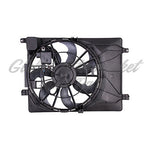 COOLING FAN ASSY TUCSON 2.0L/SPORTAGE 2.4L W/ 6 SPEED TRANSMISSION / 2WD / ONE BLADE — photo 1