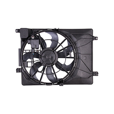 COOLING FAN ASSY TUCSON 2.0L/SPORTAGE 2.4L W/ 6 SPEED TRANSMISSION / 2WD / ONE BLADE