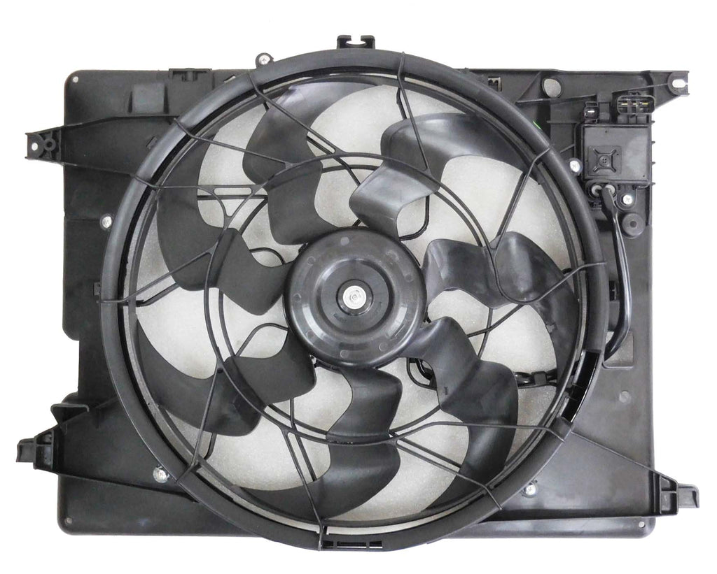 COOLING FAN ASSY W/CONTROL MODULE