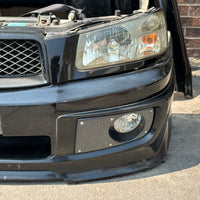 JDM Subaru Forester Cross Sport Front End Conversion Bumper Lip Headlights Fenders Grille Fogs 2003-2005 SG5
