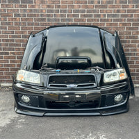 JDM Subaru Forester Cross Sport Front End Conversion Bumper Lip Headlights Fenders Grille Fogs 2003-2005 SG5 | Front End Conversion | Cross Sport Front end, Forester JDM Front End, SG5 Front Nose Cut, Subaru Forester Jdm Front end, Subaru SG5 Front end, testedproduct | 2761