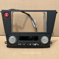 JDM Subaru Legacy 2005-2009 Outback Climate Control Din Dual Double Bezel Hazard