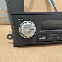 JDM Subaru Legacy 2005-2009 Outback Climate Control Din Dual Double Bezel Hazard