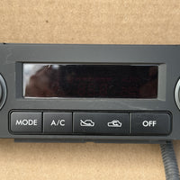 JDM Subaru Legacy Outback Climate Control Single Din Bezel 2005-2009