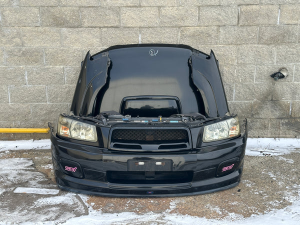 JDM Subaru Forester Cross Sport Front End Conversion Bumper Lip Headlights Fenders Grille Fogs 2003-2005 SG5 | Front End Conversion | Cross Sport Front end, Forester JDM Front End, freeshipping, SG5 Front Nose Cut, Subaru Forester Jdm Front end, Subaru SG5 Front end | 2969