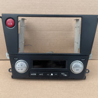 JDM Subaru Legacy 2005-2009 Outback Climate Control Din Dual Double Bezel Hazard