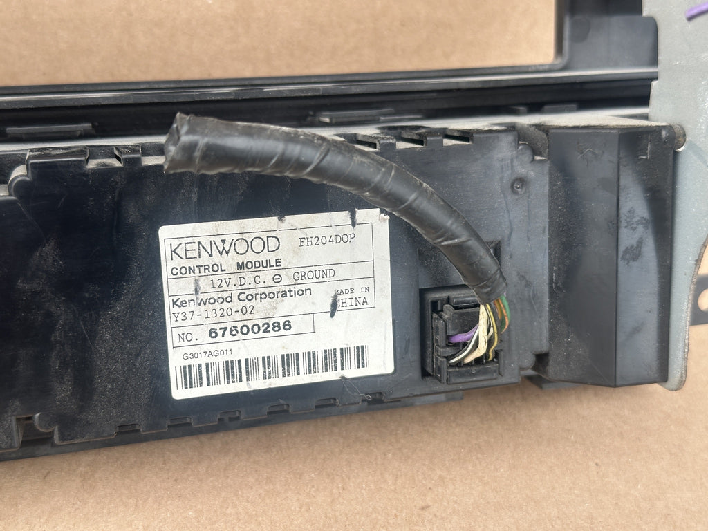 JDM Subaru Legacy 2005-2009 Outback Climate Control Din Dual Double Bezel Hazard