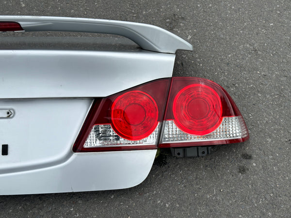 JDM 2006-2008 Honda Civic/Acura CSX Rear End Conversion Rear Trunk + Bumper + TailLights + Sideskirts