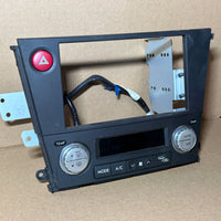 JDM Subaru Legacy 2005-2009 Outback Climate Control Din Dual Double Bezel Hazard