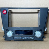 JDM Subaru Legacy 2005-2009 Outback Climate Control Din Dual Double Bezel Hazard | Dashboard | dashboard, double din, freeshipping, legacy double climate control | 2881