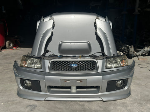 JDM Subaru Forester Cross Sport Front End Conversion Bumper Lip Headlights Hood Fenders Grille Fogs 2003-2005 SG5