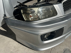 JDM Subaru Forester Cross Sport Front End Conversion Front Bumper Lip Headlights Fenders Grille Fogs Hood 2003-2005 SG5
