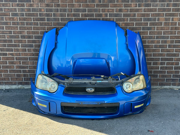 JDM Subaru Impreza WRX STi Bumper HID Headlights Grille Fenders Hood 2004-2005 | Front End Conversion | 2.0l, 2005, AVCS, HID, Impreza, STI, Subaru, Turbo, V8, Version 8, WRX, wrx 2004, wrx 2005, WRX STI | 2892