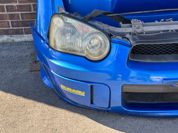 JDM Subaru Impreza WRX STi Bumper HID Headlights Grille Fenders Hood 2004-2005