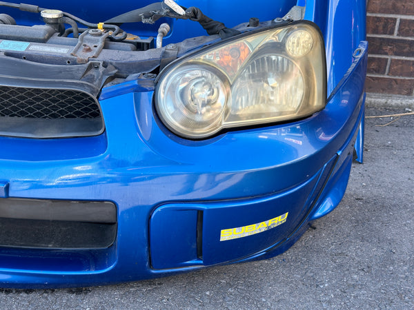 JDM Subaru Impreza WRX STi Bumper HID Headlights Grille Fenders Hood 2004-2005