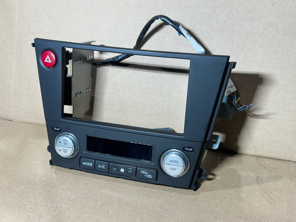 Bezel Dm Control 2895 | JDM Subaru Legacy 2005-2009 Outback Climate Control Din Dual ...