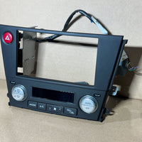 JDM Subaru Legacy 2005-2009 Outback Climate Control Din Dual Double Bezel Hazard
