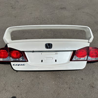 JDM 2009-2011 Honda/Acura CSX Rear End Conversion Rear Trunk w/ Mugen Spoiler + Bumper + TailLights