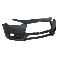 BUMPER FR PRIMED PTM W/O PARK ASSIST SENSOR CAPA