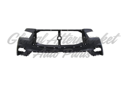BUMPER FR UPPER PRIMED PTM W/O HEAD LAMP WASHER CAPA