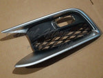 FOG LAMP BEZEL FR LH TEXTURED BLACK W/SATIN CHROME FRAME — photo 4