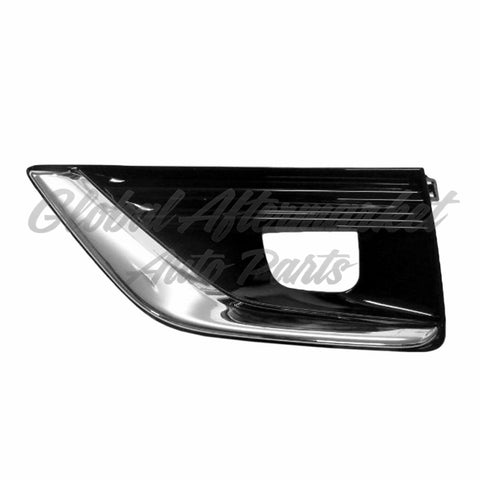 FOG LAMP BEZEL FR LH BLACK W/CHROME MOULDING FOR LUXE / PURE EXCLUDE SPORT MODEL