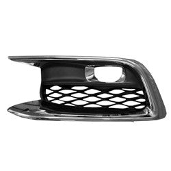 FOG LAMP BEZEL FR LH TEXTURED BLACK W/CHROME TRIM