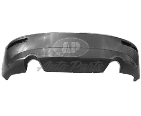BUMPER RR UPPER PRIMED LOWER TEXTURED