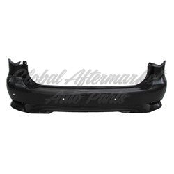 BUMPER RR PRIMED W/HITCH/BACKUP INTERVENTION(2 INNER HOLES) W/SENSOR