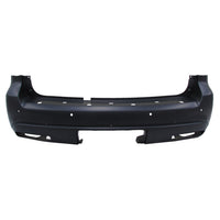 BUMPER RR PRIMED PTM W/MOLDING HOLES/PARK ASSIST SENSOR