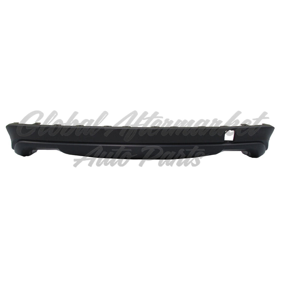 BUMPER RR LOWER UPPER TEXTURED/LOWER SMOOTH PRIMED W/O PARK ASSIST SENSOR