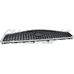 GRILLE W/O AROUND VIEW MIRROR GRAY/BLACK W/CHROME FRAME — photo 5