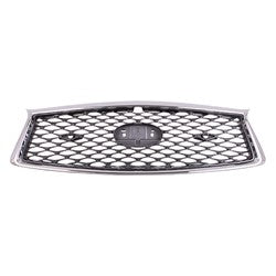 GRILLE PTD GRAY W/CHROME FRAME W/SENSOR/CAMERA