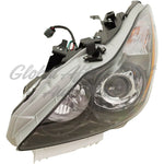 HEAD LAMP LH HID W/DARK TITANIUM BEZEL HQ — photo 2