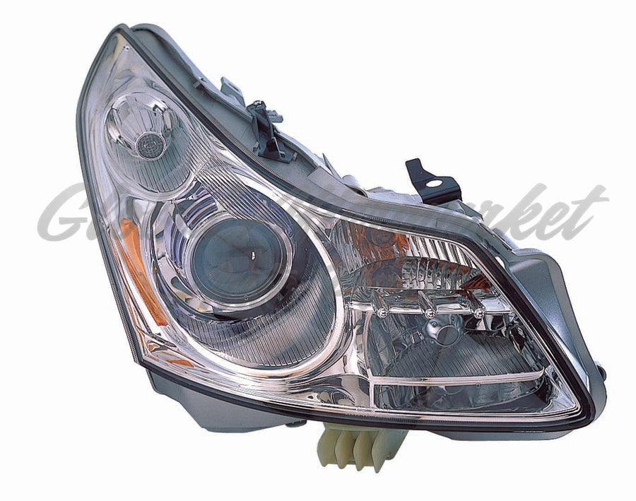 HEAD LAMP RH W/O TECH CAPA