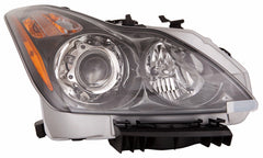 HEAD LAMP RH HID W/DARK TITANIUM BEZEL HQ