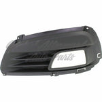 FOG LAMP COVER FR LH MATTE-BLACK W/HOLE — photo 2