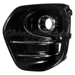FOG LAMP BEZEL FR LH TEXTURED BLACK W/CHROME MOULDING W/O LED FOG FWD — photo 2