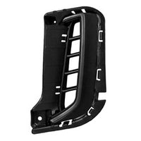 GRILLE LOWER FR LH BLACK W/SATIN CHROME MOLDING