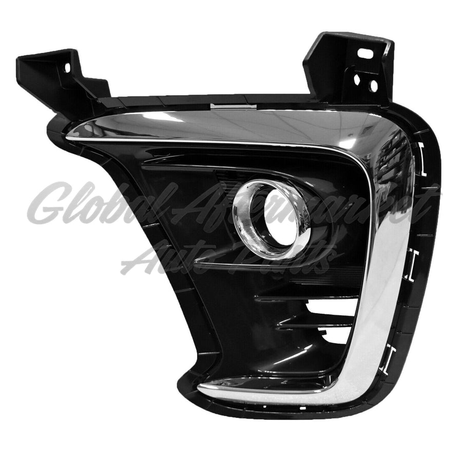 FOG LAMP BEZEL FR LH DARK GRAY W/CHROME MOLDING USE W/HALOGEN FOGS SX/SX LTD/EX MODELS