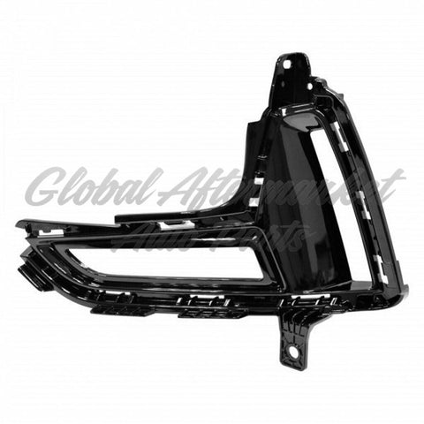 FOG LAMP BEZEL FR LH GLOSS BLACK PAINT