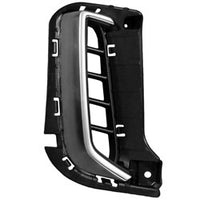 GRILLE LOWER RH BLACK W/CHROME MOULDING
