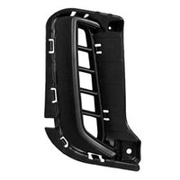 GRILLE LOWER RH BLACK W/BLACK MOULDING