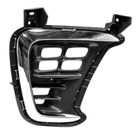 FOG LAMP BEZEL FR RH DARK GRAY W/CHROME MOLDING USE W/LED FOGS SX/SX LTD/EX MODELS