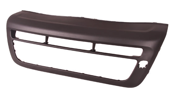 BUMPER FR CENTER COVER MATT-DARY GRAY TEXTURED (MOULDING SURROUND)