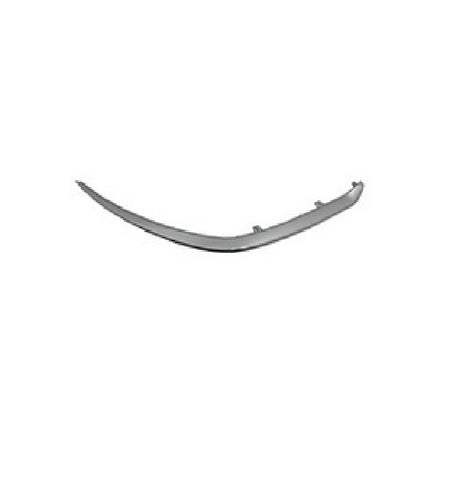 BUMPER MOLDING FR RH PTD SILVER (BELOW HEAD LAMP) FE/ LXS SDN