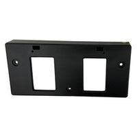 LICENSE PLATE BRACKET FR W/O MOUNTING BRACKET 2-PIECE GAS MODEL